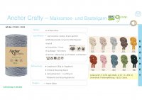 001Anchor Crafty(Macramégarn)